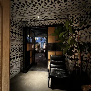 Entryway right off the elevator
