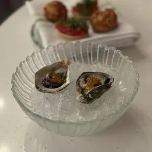 Snack oysters