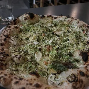 Shaved brussel sprouts (cavatelli)