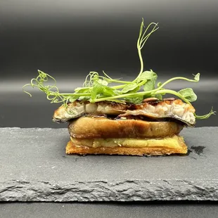 Char Grilled Eel(unagi) with foie gras!