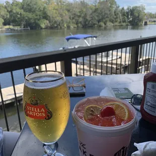 Drinks with a view