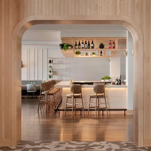 Entrance from Hotel Verdant