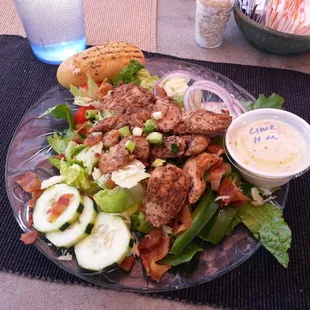 My Caribbean chicken salad yummy