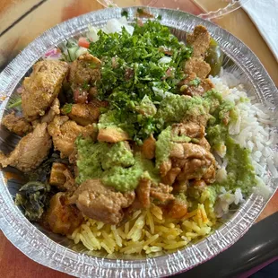 Grilled chicken bowl