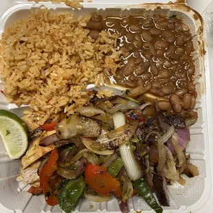 Mari Luna Fajitas al Carbon/ Chicken &amp; Steak