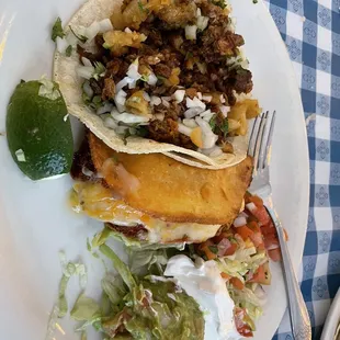 Taco de Papa &amp; Taco al pastor