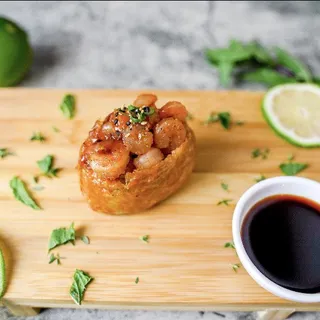 Garlic Shrimp Inari