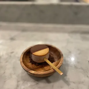 Caramel Ice cream sandwich