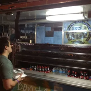 sushi and sashimi, interior