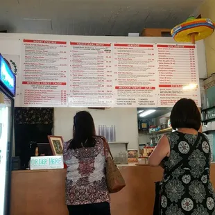 sushi and sashimi, interior
