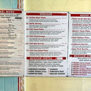 Menu February 2024