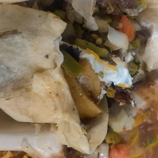 Veggie Burrito Plate