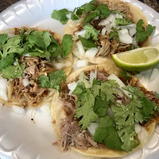 Carnitas Taco Plate