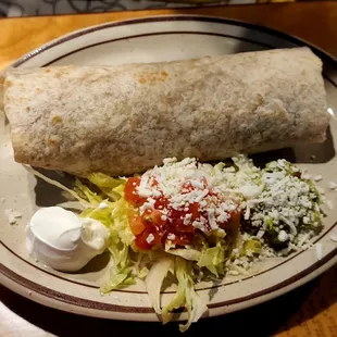 A La Carte - Bean Burrito with Cheese