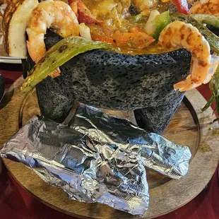 Molcajete mariscos