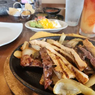 Combo fajita meal