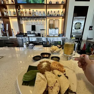 Street tacos and brisket tacos!