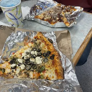 pizza, food