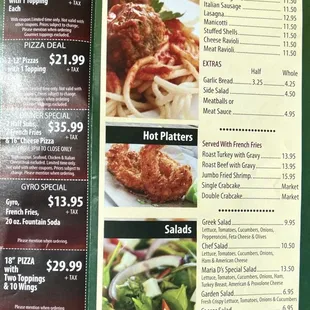 Menu P1