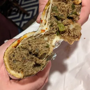 Whole Pepper Steak Sub