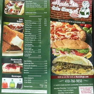 Menu P2