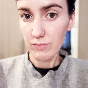 Maria shapes and tints my brows every other month! She's the sweetest and she does an awesome job.