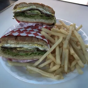 Torta with fries