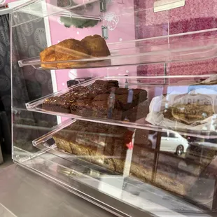 Baked goods, floor to ceiling