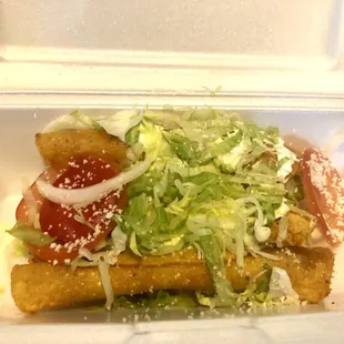 Fried taquitos