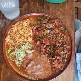 Steak ranchero so good!!