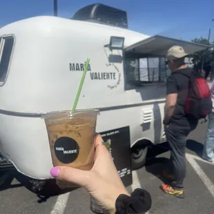 Carajillo Latte (vanilla, cinnamon, lemon) is amazing!!!