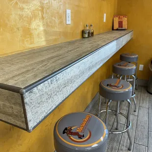 Comfortable bench seating for 8