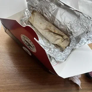 Huevo Con Chorizo Burrito
