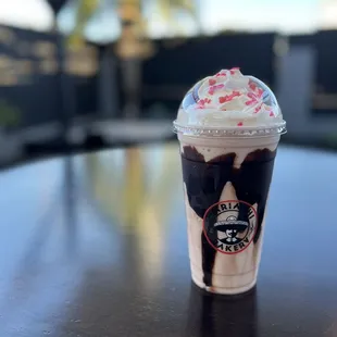 Large Chocolate Covered Strawberry Frappe