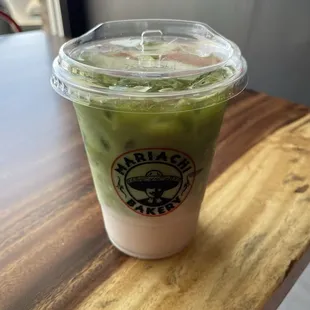 Horchata Matcha Tea Latte