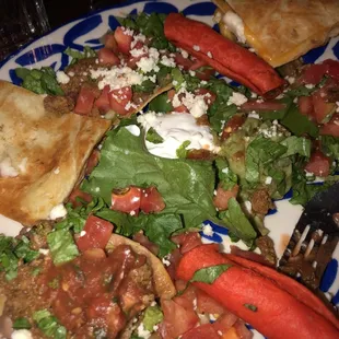 Botana platter, a sample of appetizers. Delicious!