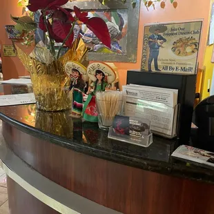Front desk
