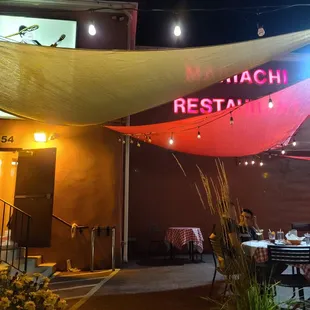 View from the patio.