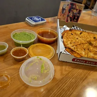 What happens at Fight Club, Stays at Fight Club......Again indisputed CHAMPION   BIRRA PIZZA w/ Consommè, Side of Great Guac &amp; Salsas