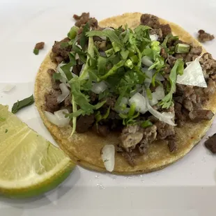 Beef tacos