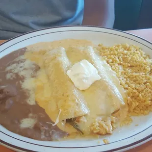 Creamosa enchilada.