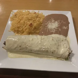 Fajita Burrito no tomato