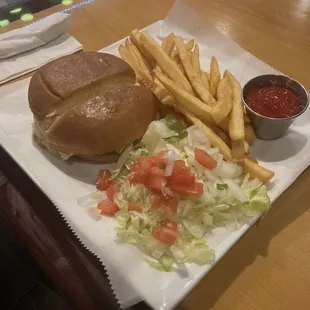 Cheeseburger &amp; Fries