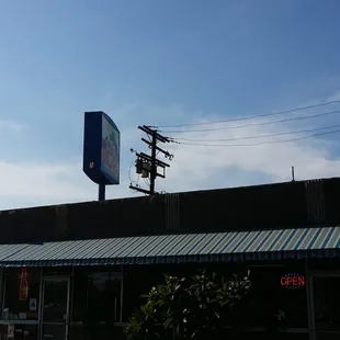 The Front of the restaurant.