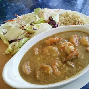 Camarones Chichi (Shrimp Marinated in a House Special Cheese Sauce)