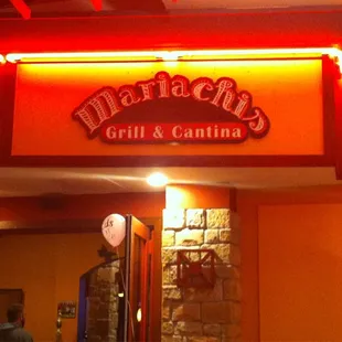 Front of the restaurant.