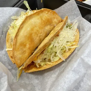 Chicken taco