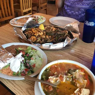 a woman eating a meal