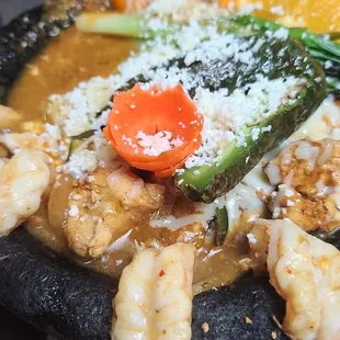 shrimp and asparagus