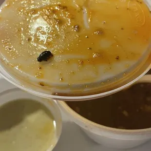 Disgusting fly was floating in my consommé